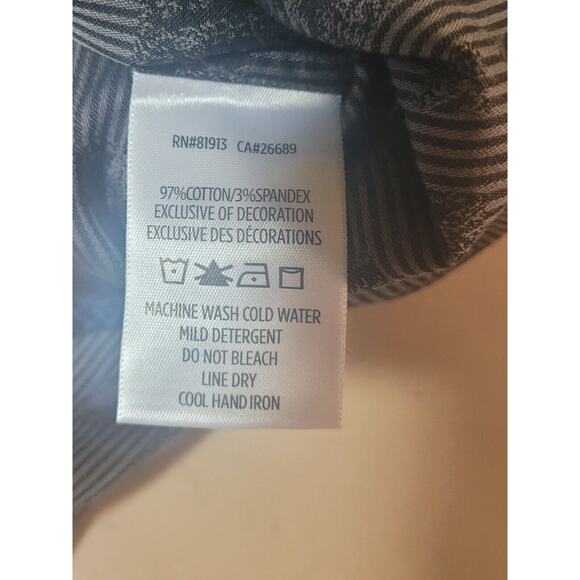 Robert Graham Men’s M Gray Geo Modern Americana Flip Cuff Shirt EUC - Picture 10 of 10